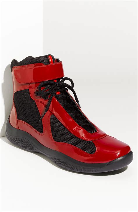 red prada top|high top prada americas cup.